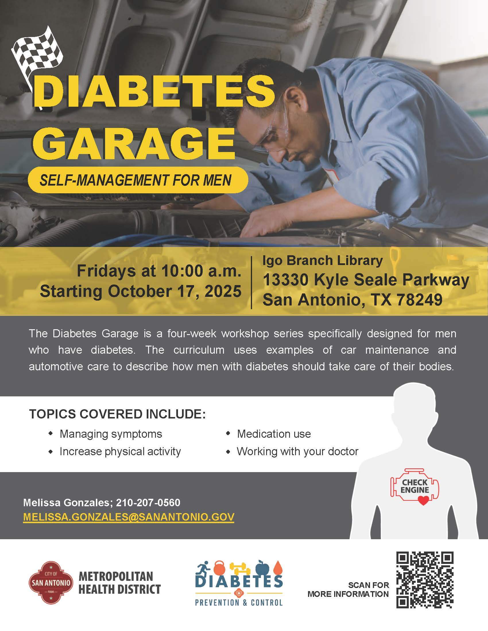 Promotional flyer for the 